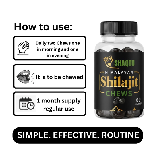 Shilajit Chews - Sweet Taste